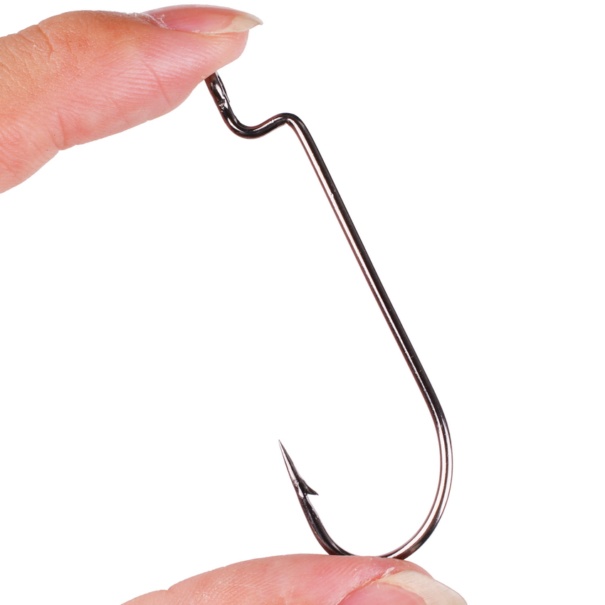 Fishing Hook Barbless - 100 sztuk/partia haczyki wędkarskie stal wysokowęglowa