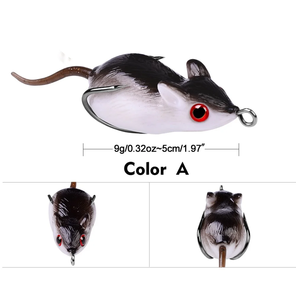 Fishing Hook Weedless - Miękka przynęta wędkarska typu amfibiana z