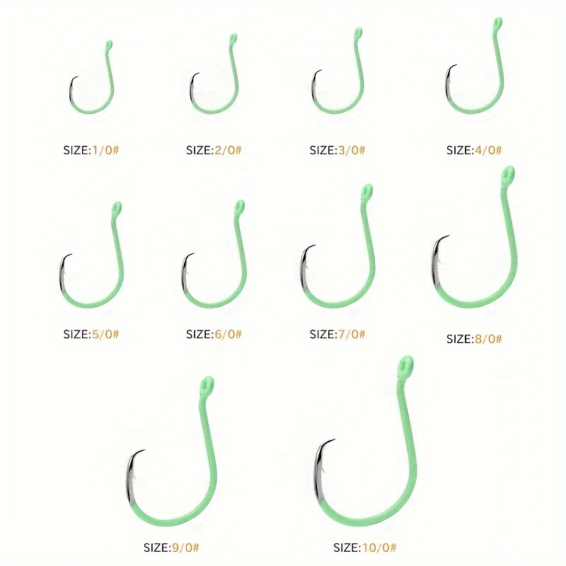 ZYZHE 10 sztuk/pudełko Świecąc – Fishing Hook Circle recenzja i cena