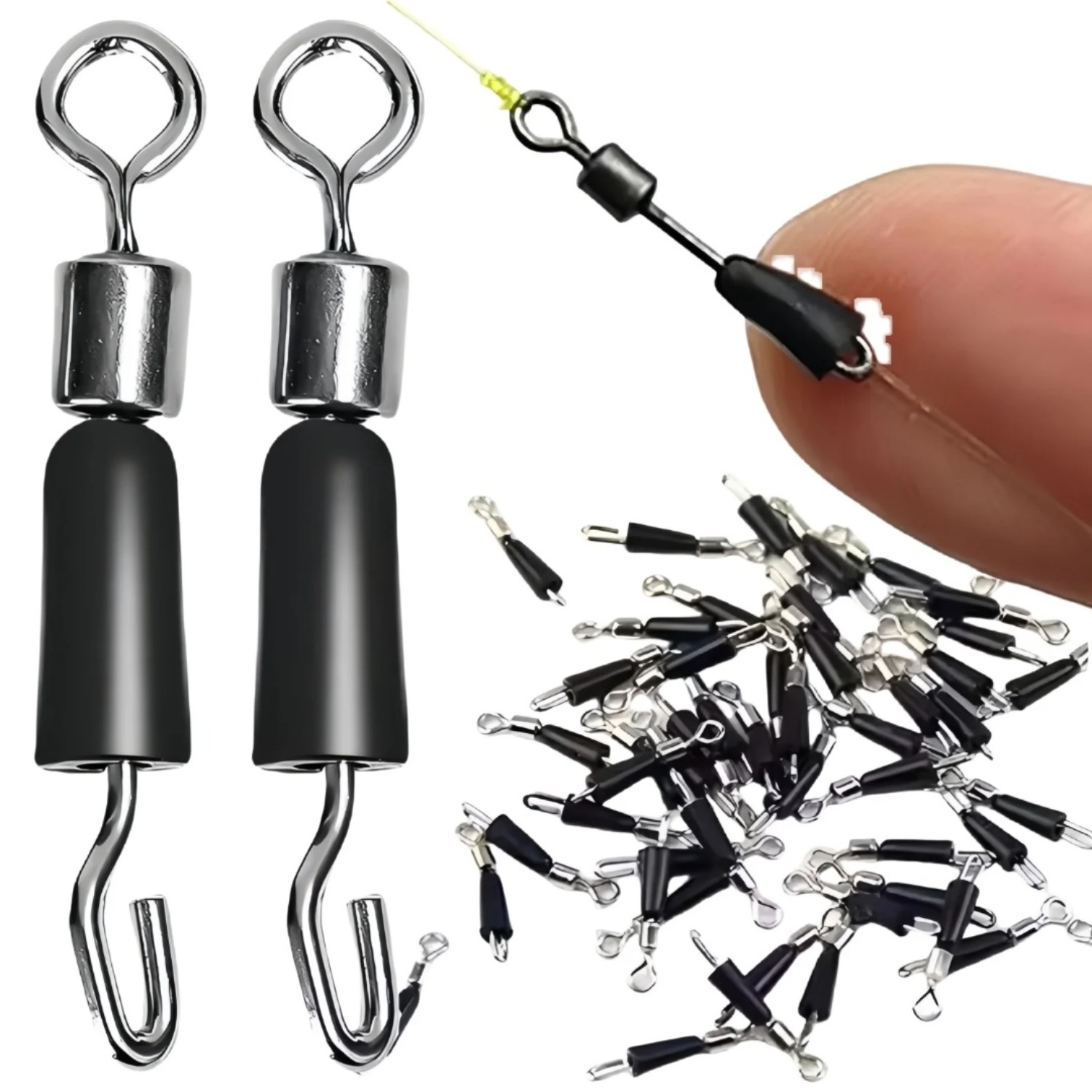 50 szt. Krętliki do szybkiej w – Fishing Hook Jig recenzja i cena