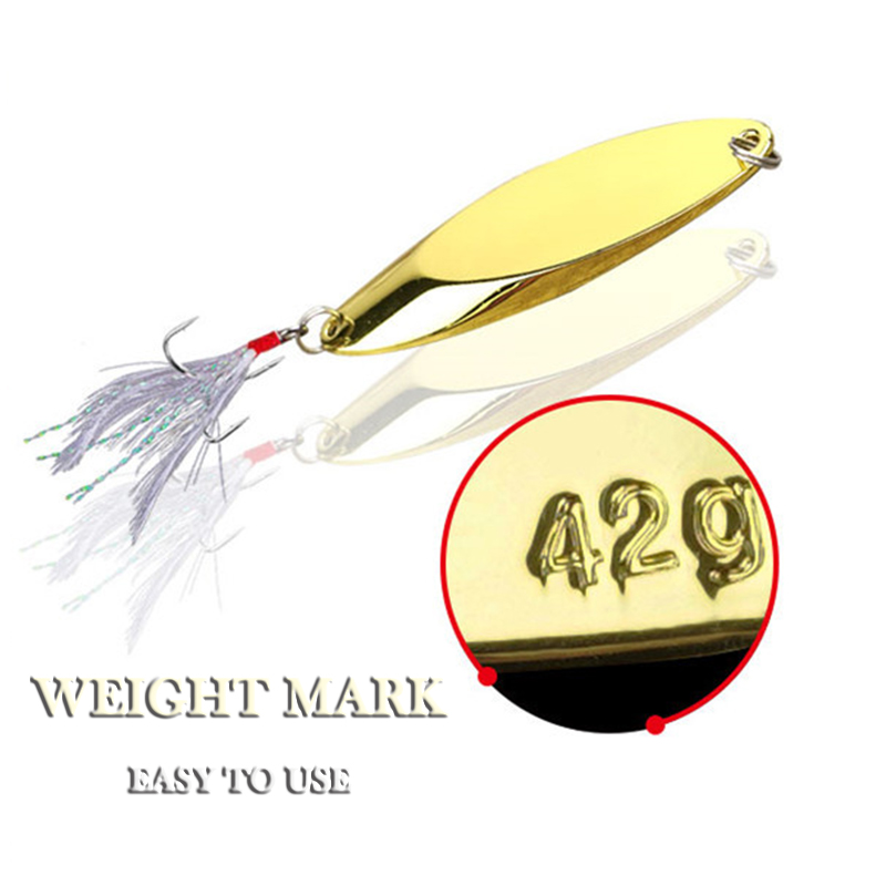 1szt 2.5g-35g Metalowa przynęt – Fishing Hook Treble recenzja i cena
