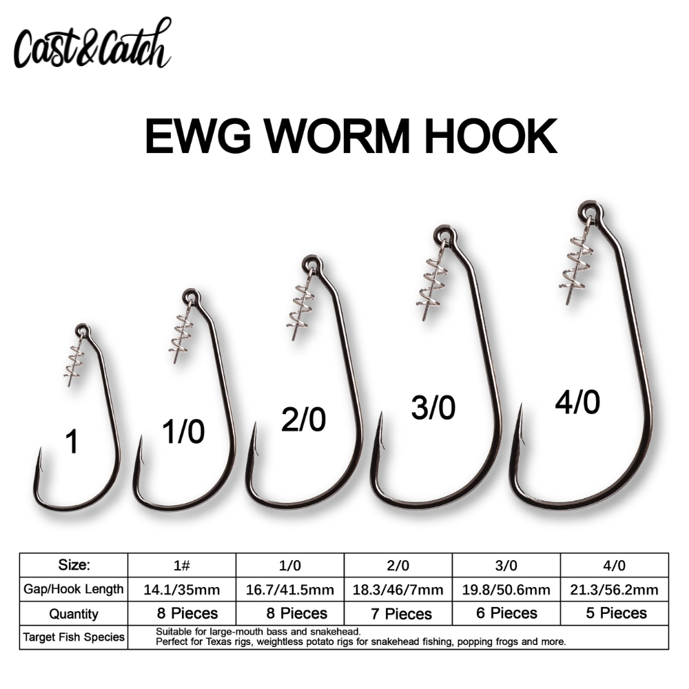 Haczyk Cast&Catch SCREW-LOCK W – Fishing Hook Weedless recenzja i cena