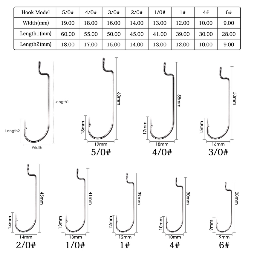 100 sztuk/partia haczyki wędka – Fishing Hook Barbless recenzja i cena