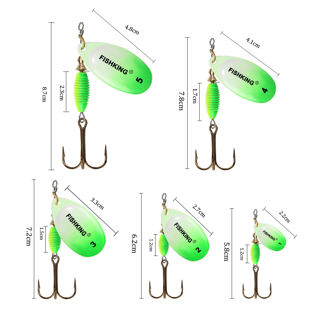 Metal Fishing Lure 4g 4.8g 7g  – Fishing Hook Treble recenzja i cena