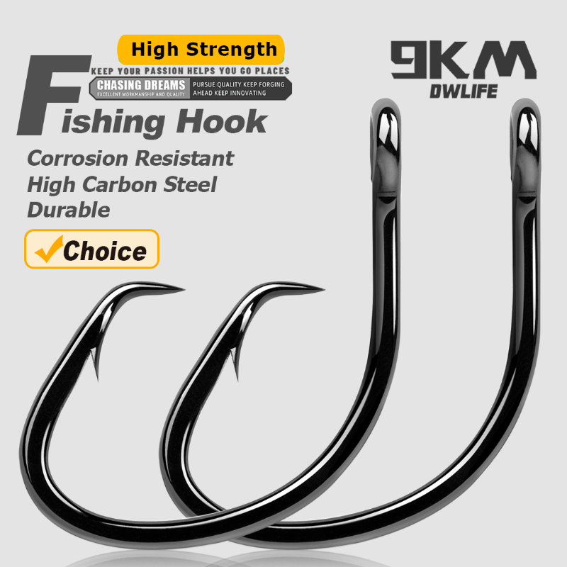 9KM Circle Hooks 25~50Pcs Salt – Fishing Hook Circle recenzja i cena