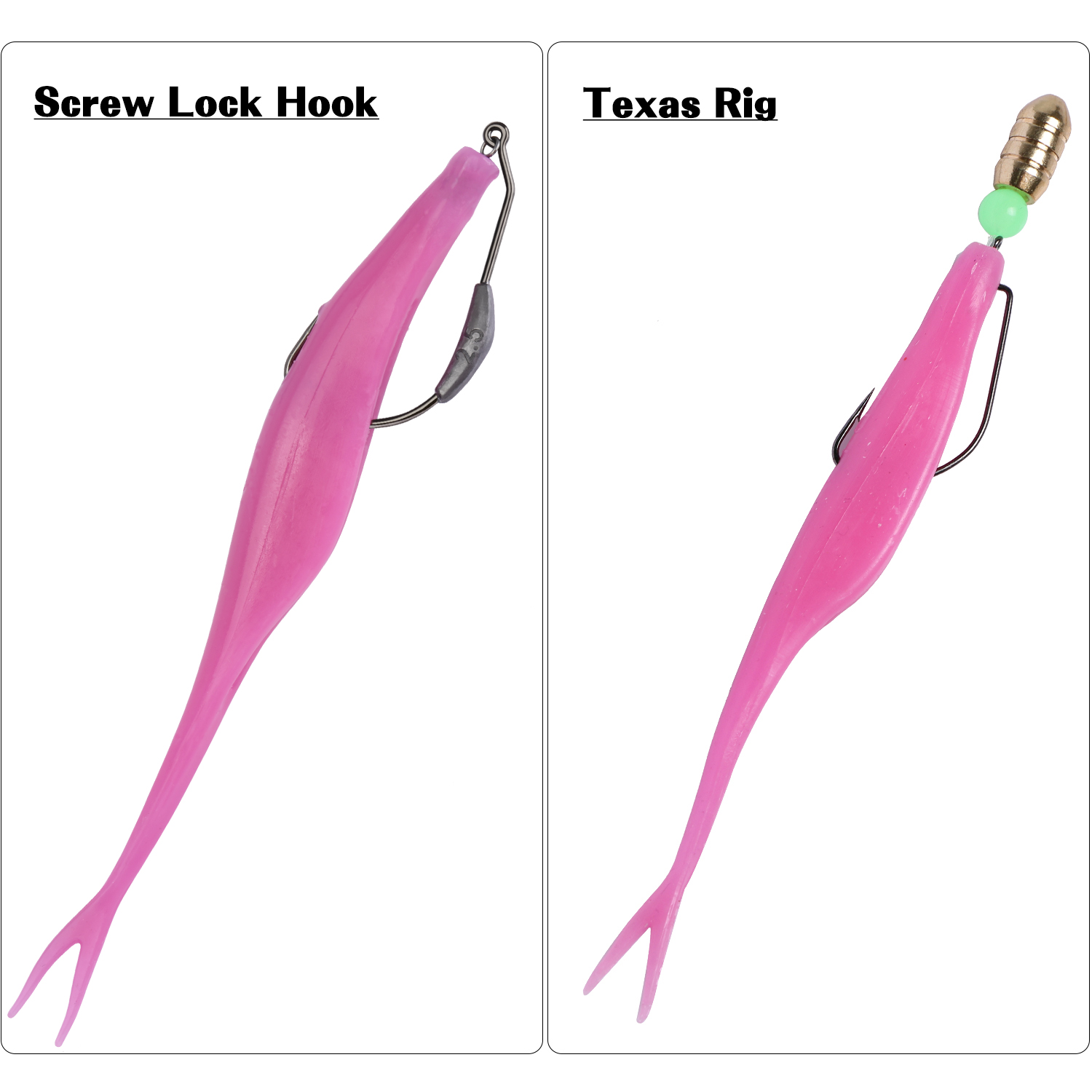 Goture 5 szt. Przynęty miękkie – Fishing Hook Weedless recenzja i cena