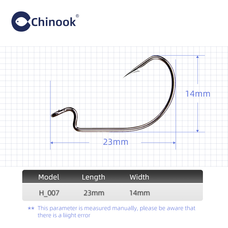 Haczyki wędkarskie Chinook 20  – Fishing Hook Barbless recenzja i cena