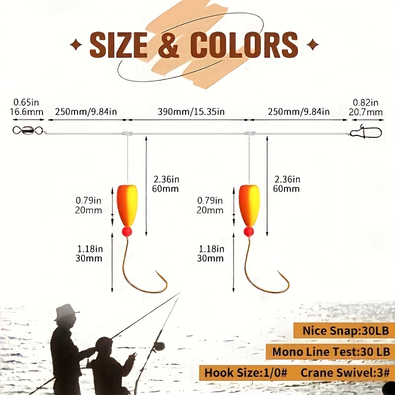 3szt Pompano Rigs Surf Fishing – Fishing Hook Circle recenzja i cena