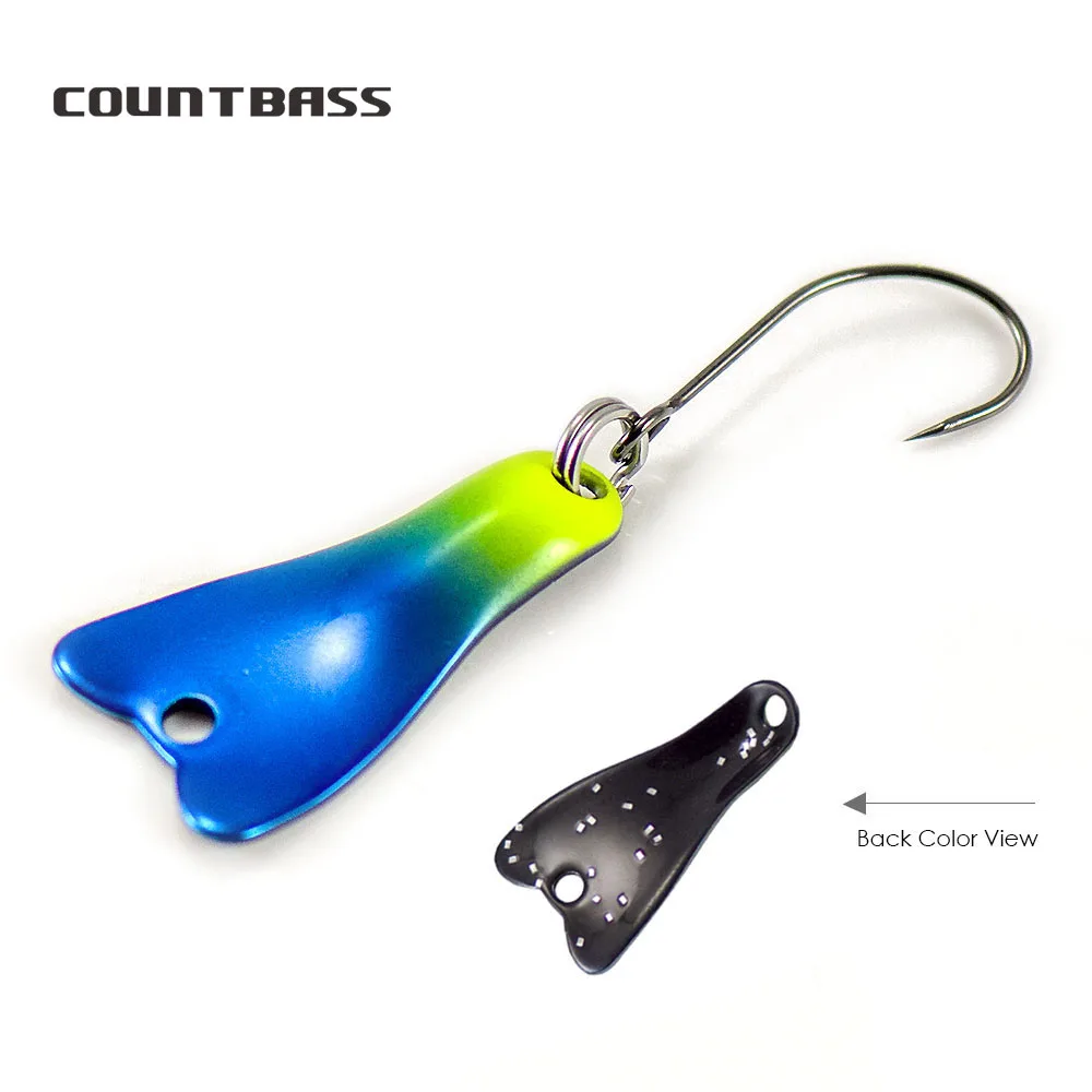 COUNTBASS 5/64oz 2g Łyżka do r – Fishing Hook Barbless recenzja i cena