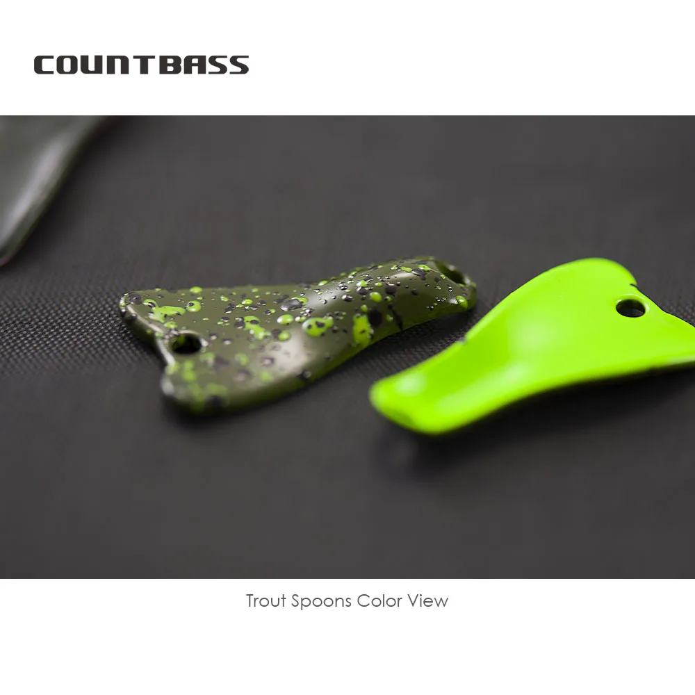 COUNTBASS 5/64oz 2g Łyżka do r – Fishing Hook Barbless recenzja i cena