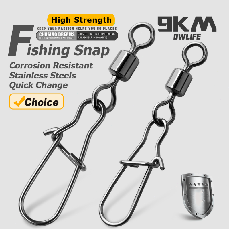 Duo-Lock Snap Swivels 50 ~ 200 – Fishing Hook Circle recenzja i cena