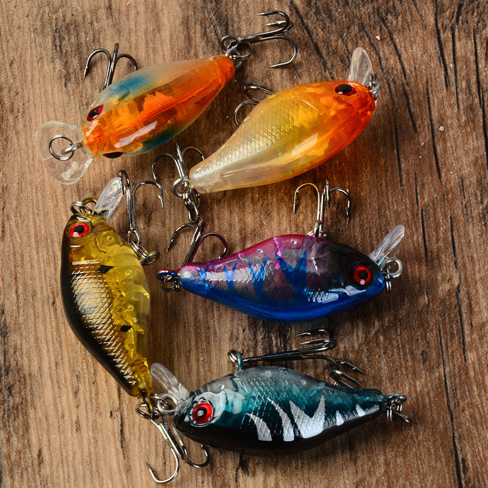 5 szt. Pływające Przynęty Cran – Fishing Hook Treble recenzja i cena