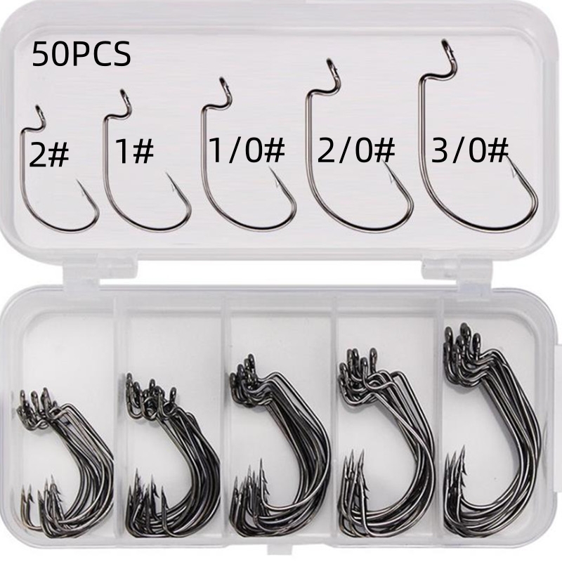 50 sztuk/pudełko Haczyki wędka – Fishing Hook Jig recenzja i cena