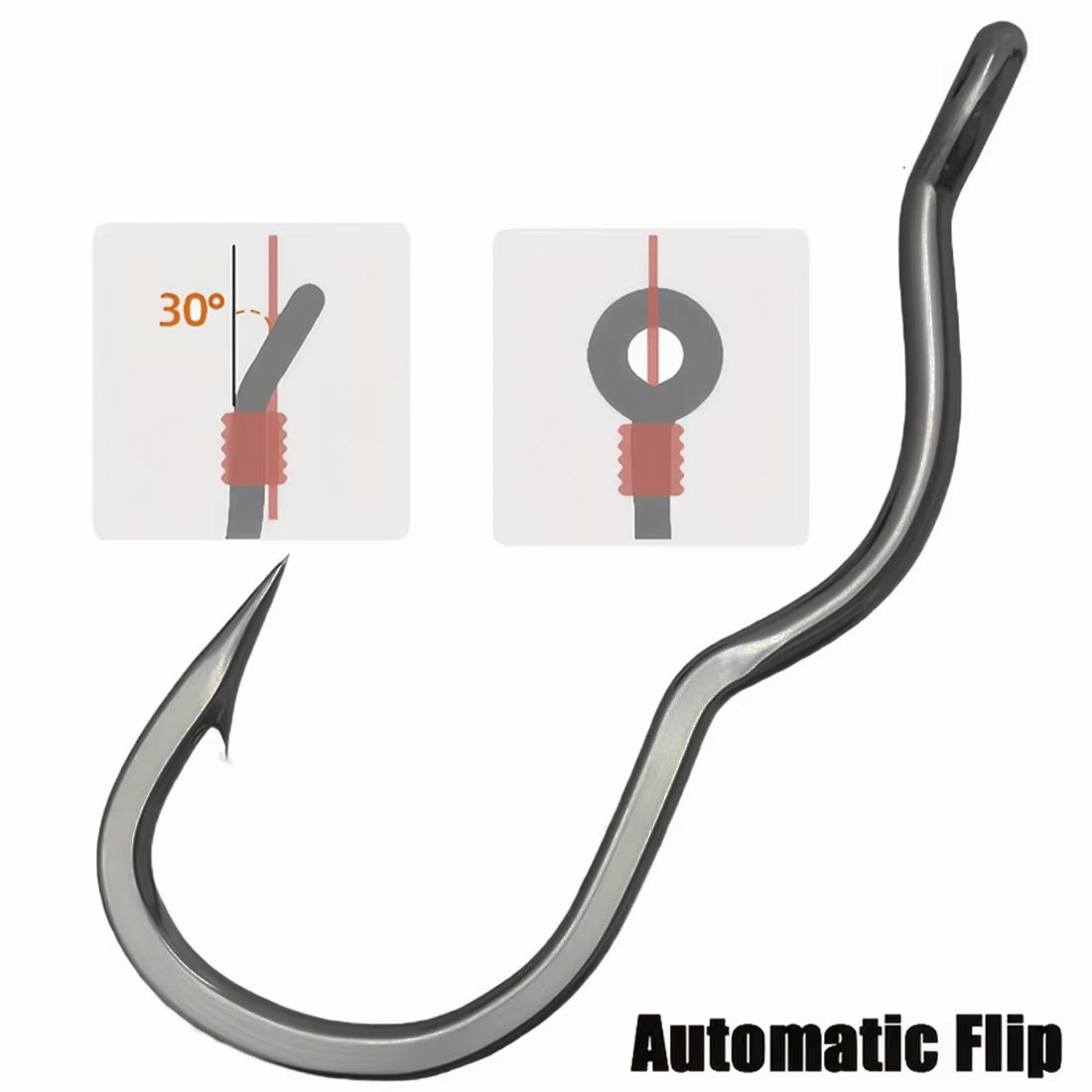 50 szt. Wytrzymałe automatyczn – Fishing Hook Assortment recenzja i cena