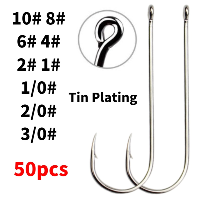 50 szt. Haczyków okrągłych z d – Fishing Hook Circle recenzja i cena