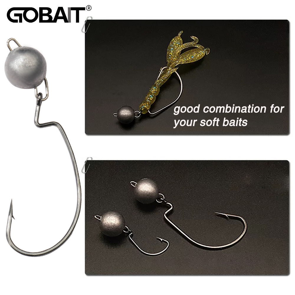 5 szt. Metalowe główki jigowe  – Fishing Hook Weedless recenzja i cena